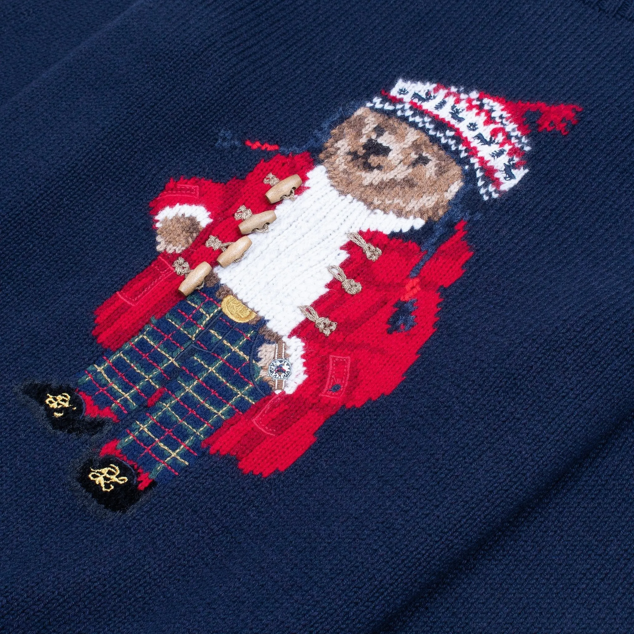 Duffle Coat Bear Sweater