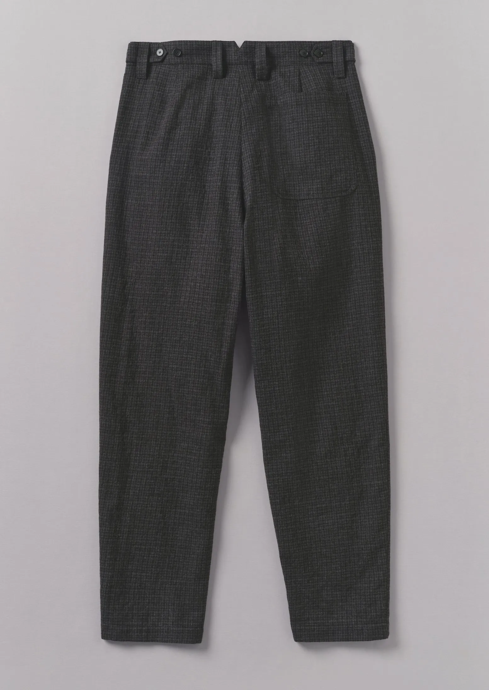 Duncan Wool Cotton Pants | Carbon