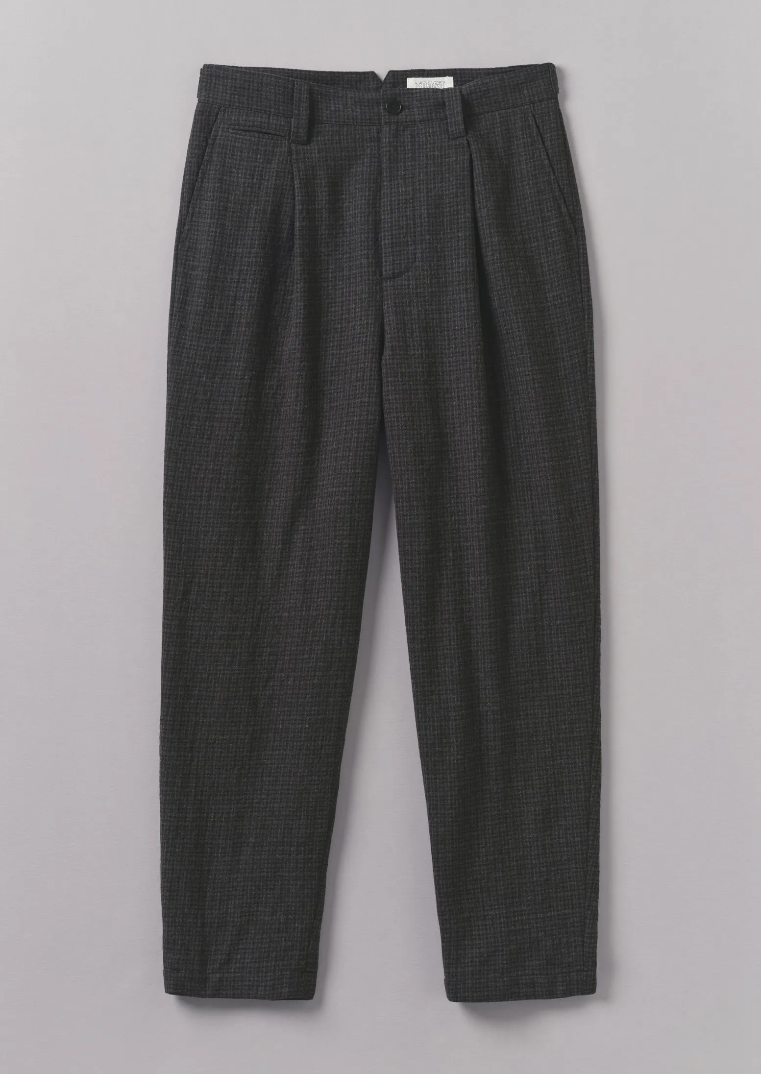 Duncan Wool Cotton Pants | Carbon