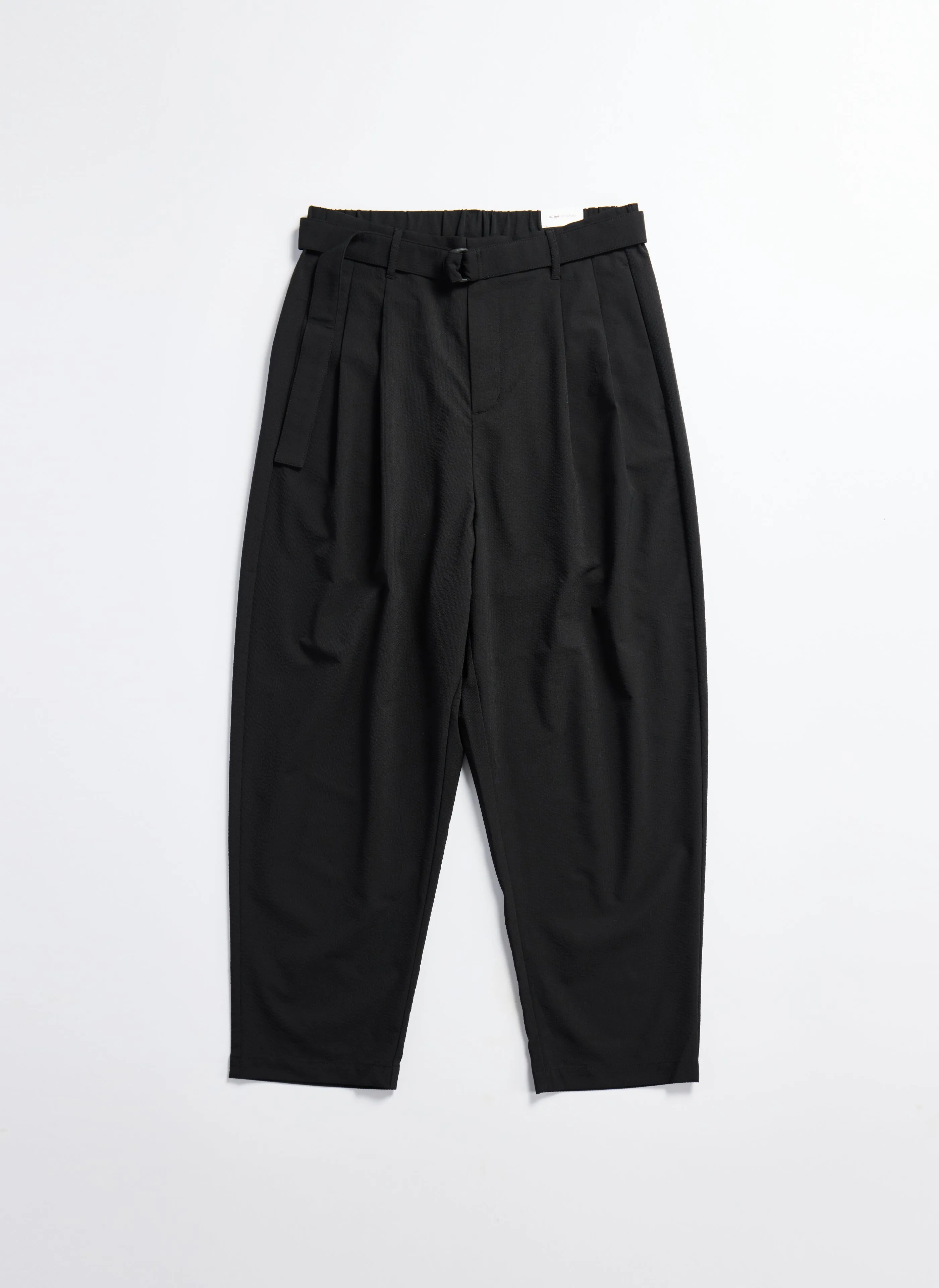 ECO Seersucker Solotex Wide Tapered Pants (P-12)