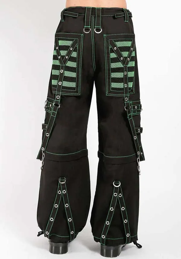 Electro [Black/Green] | PANTS