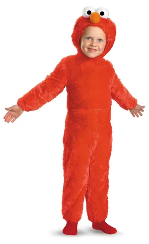 Elmo Plush Jumpsuit Toddler Costume