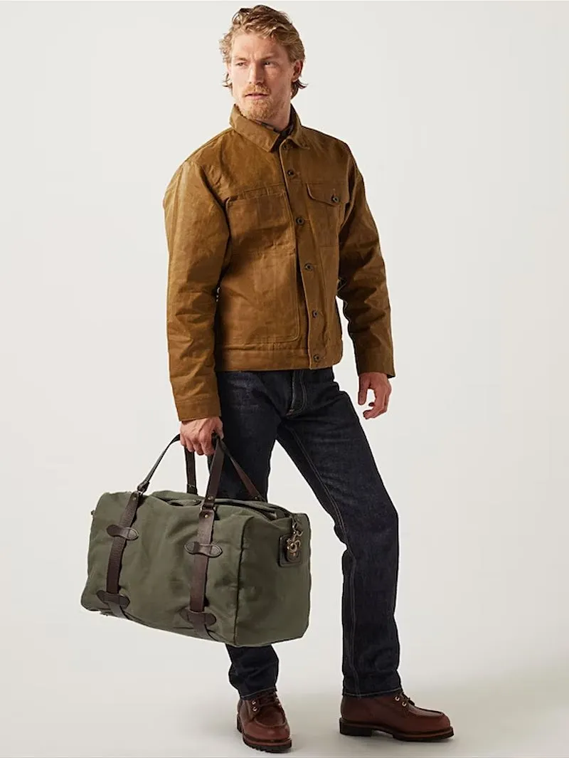 Filson Medium Rugged Twill Duffle in Otter Green