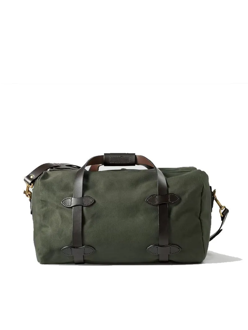 Filson Small Rugged Twill Duffle in Otter Green