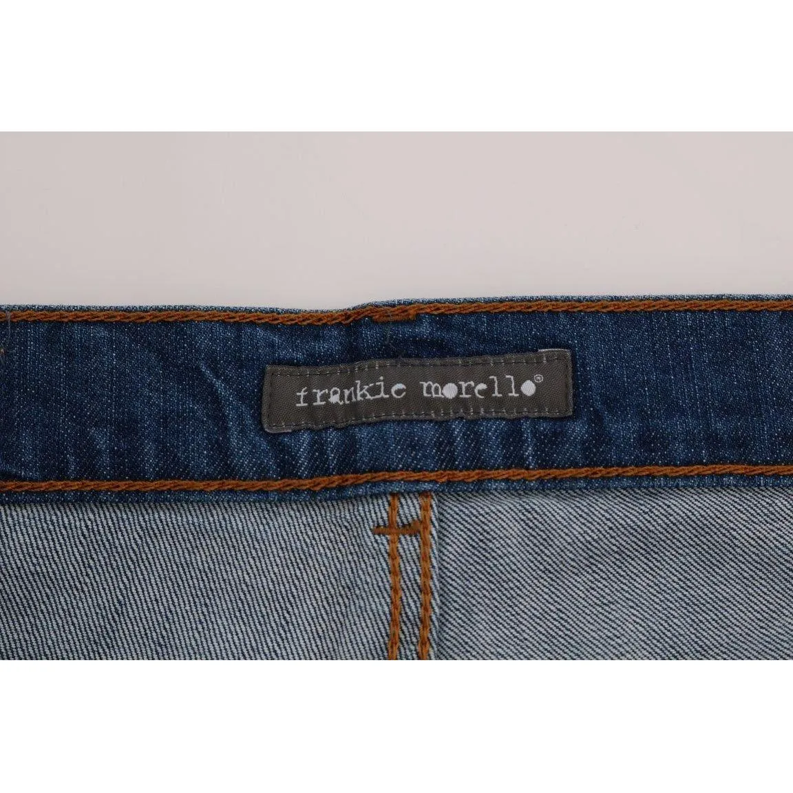 Frankie Morello Chic Slim Fit Blue Wash Jeans