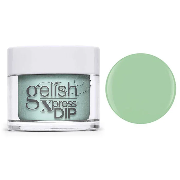 Gelish Professional Xpress Dip Powder Mint Chocolate Chip - Mint Green Creme - 43G