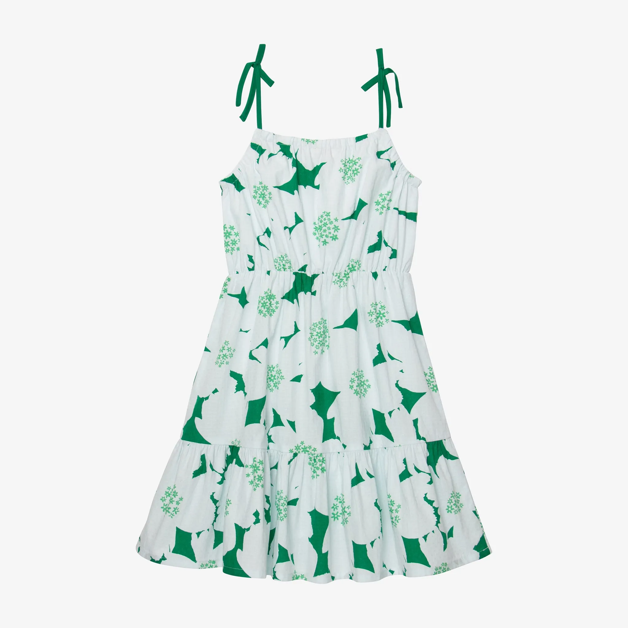 Girls' green dress