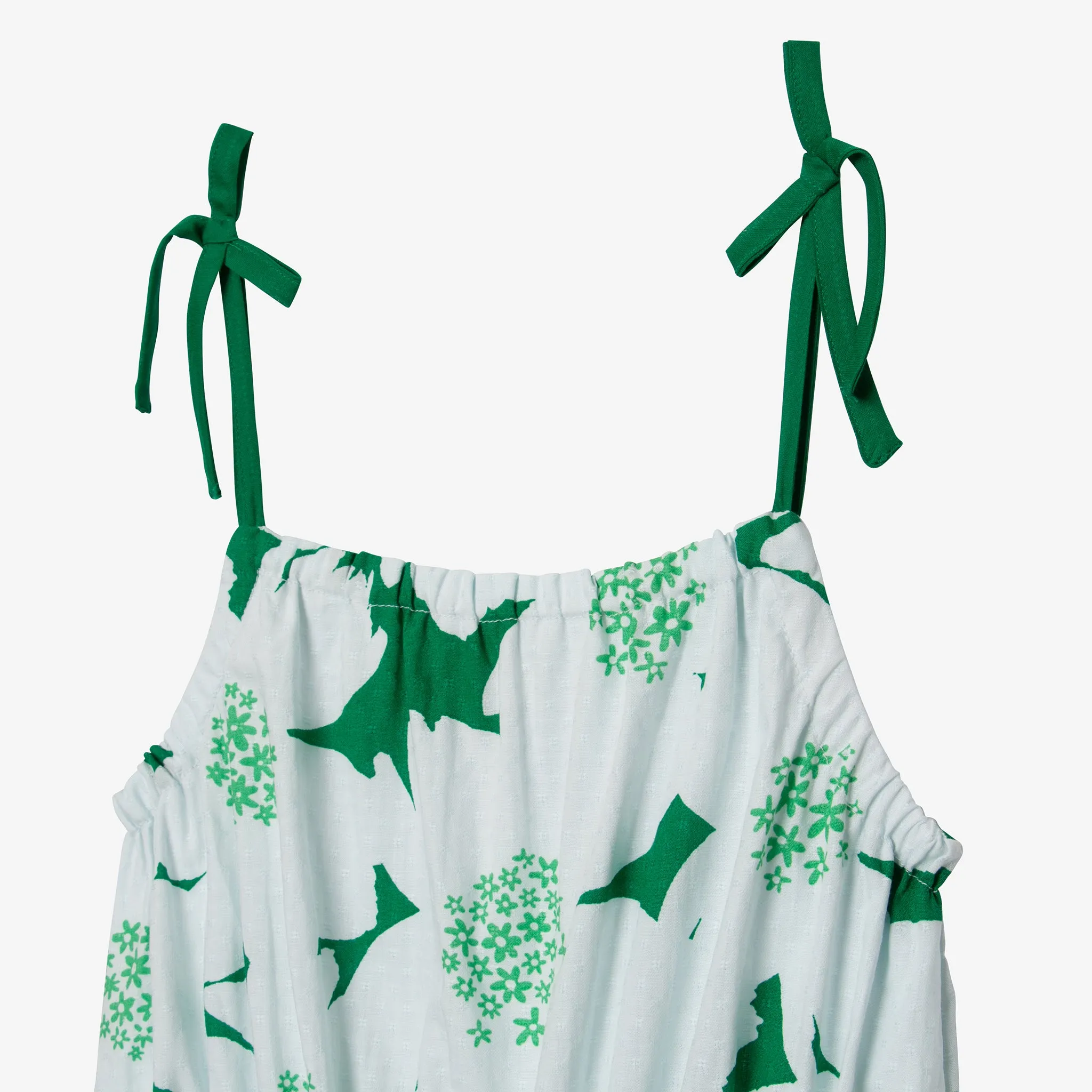 Girls' green dress