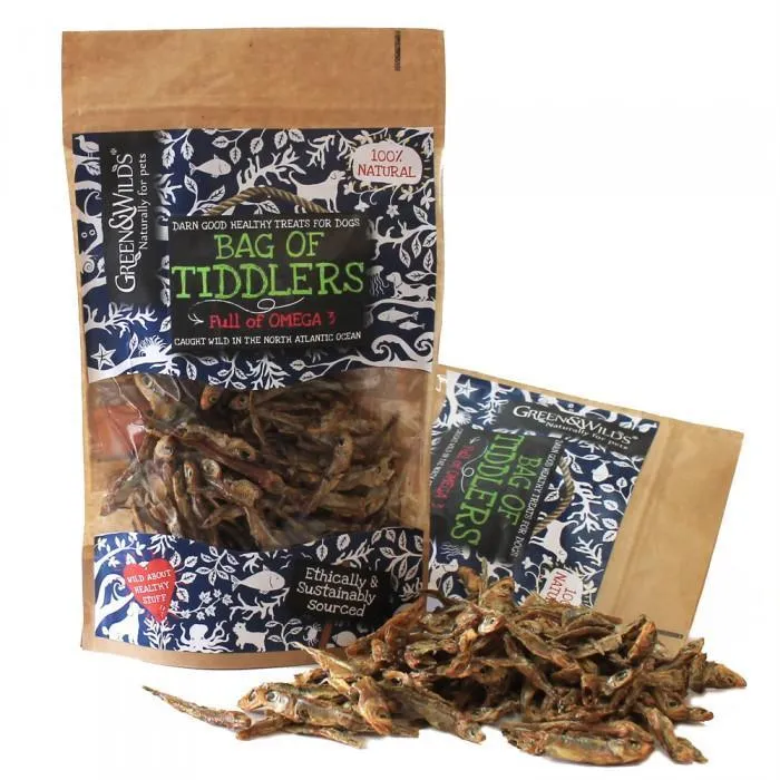 Green & Wilds | Bag of Tiddlers Dog Treats - 75g