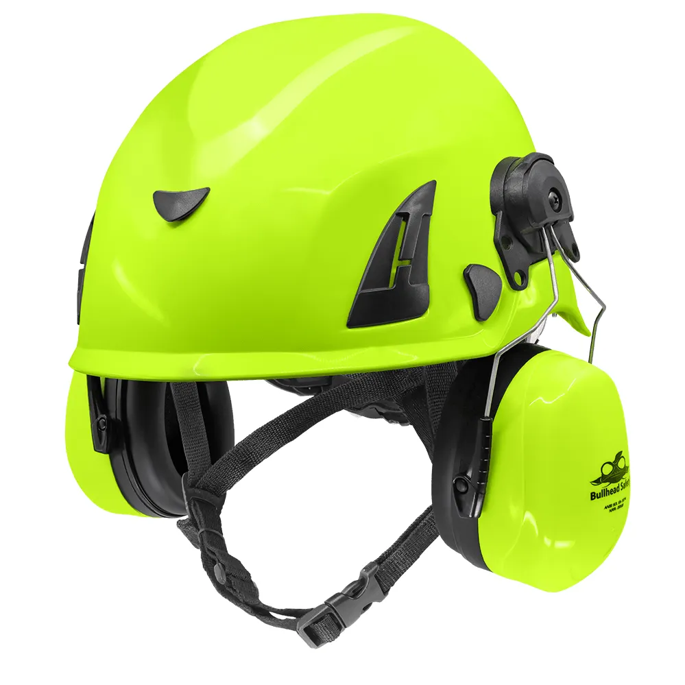 High-Visibility Cap Mounted Earmuffs - NRR 22 dB - HP-M3