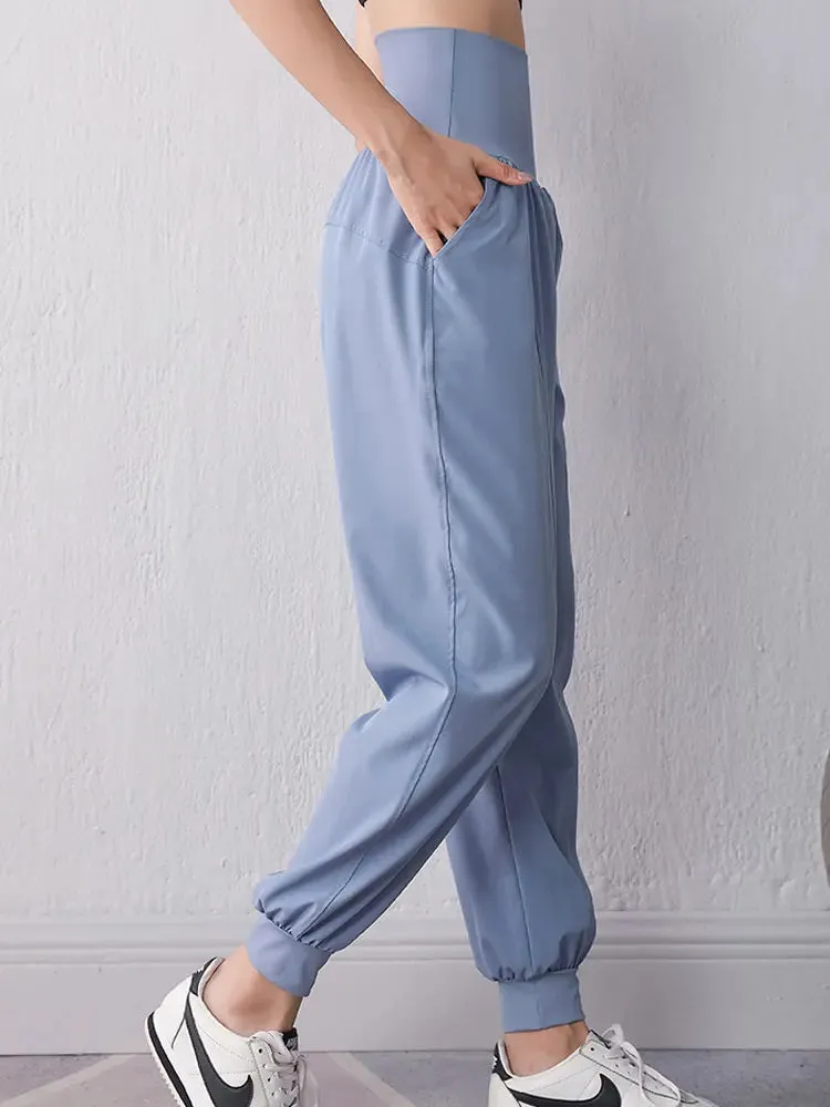 High Waist Tapered Track Yoga Sweatpant