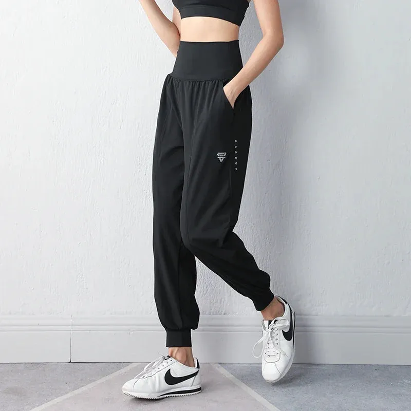 High Waist Tapered Track Yoga Sweatpant