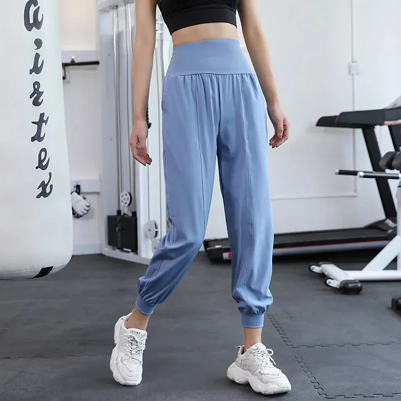 High Waist Tapered Track Yoga Sweatpant