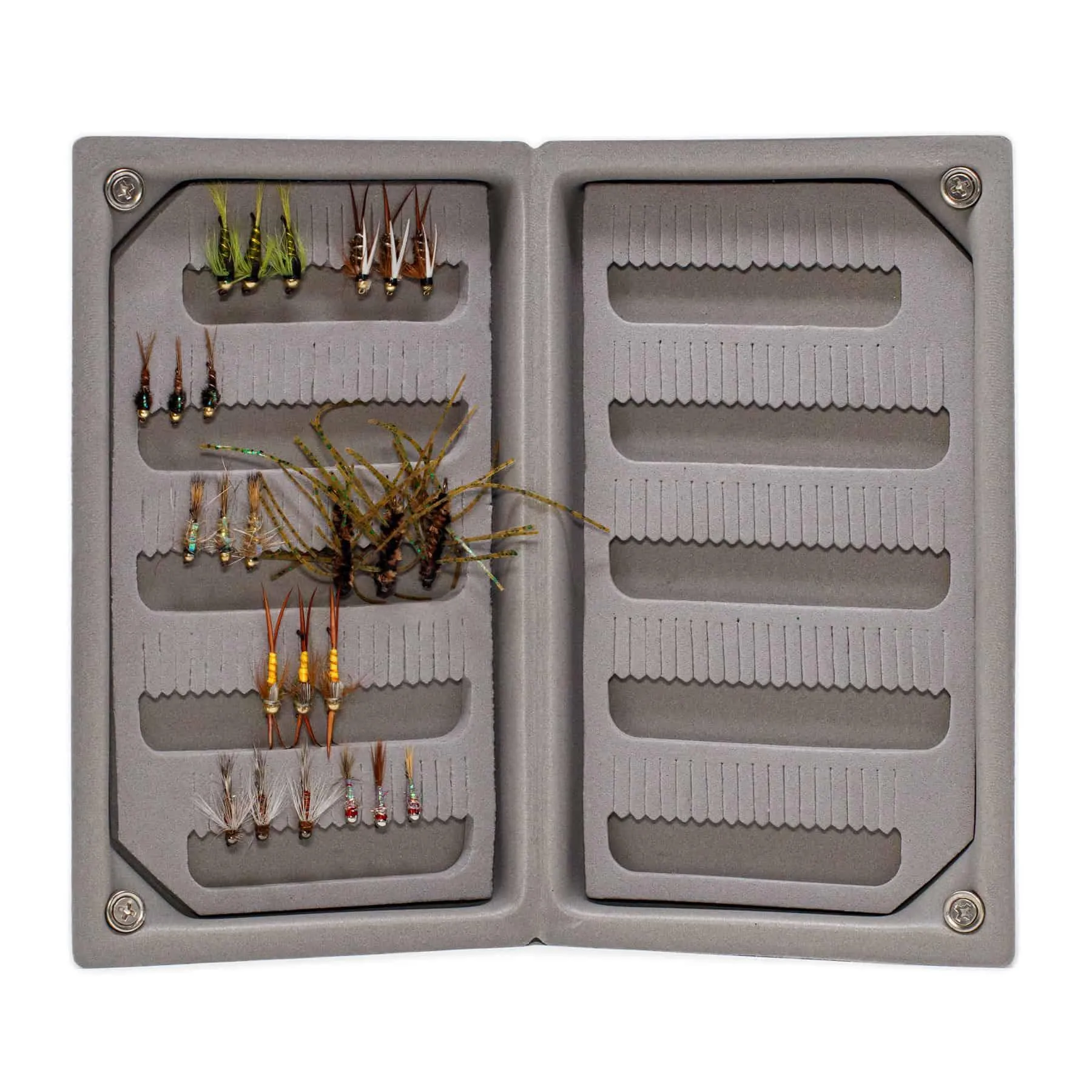 Jackson Hole Fly Company Loaded Foam Fly Box - Standard Nymph