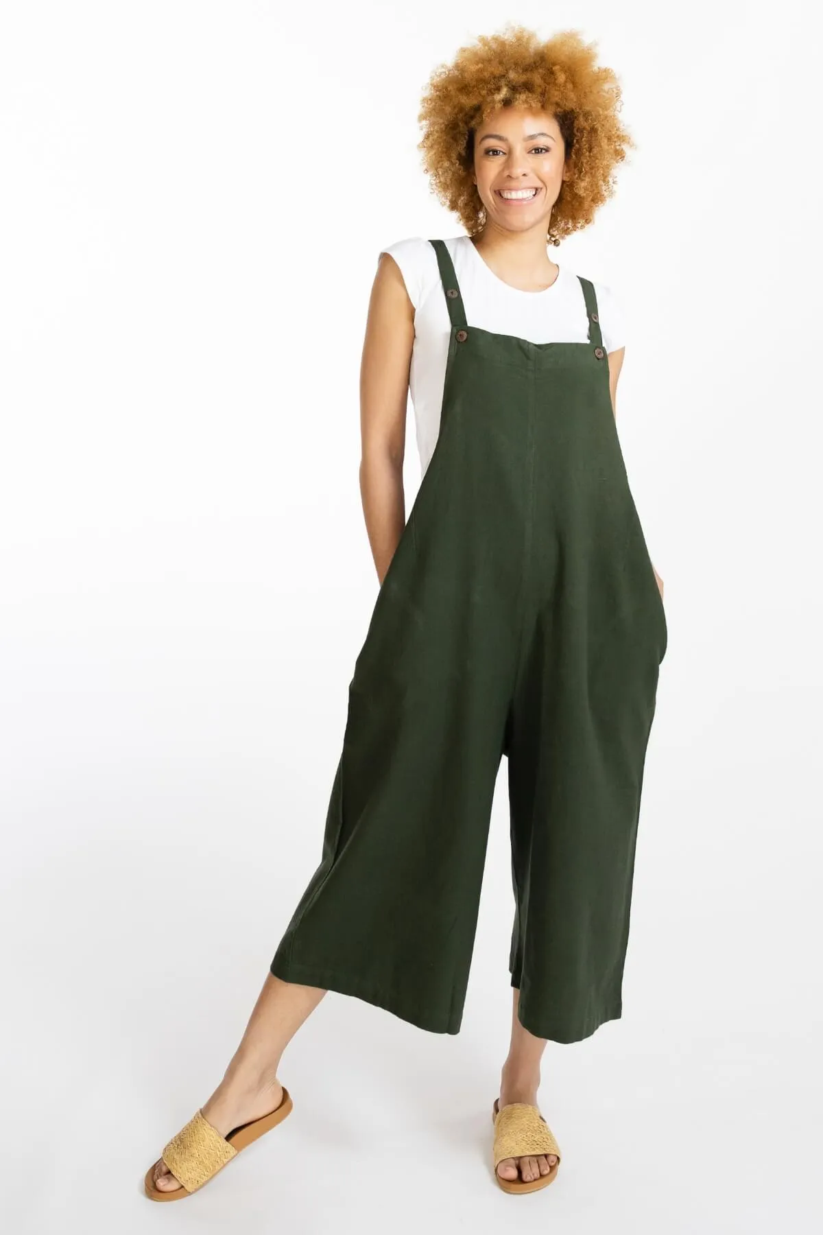 Juanita Overalls - Green