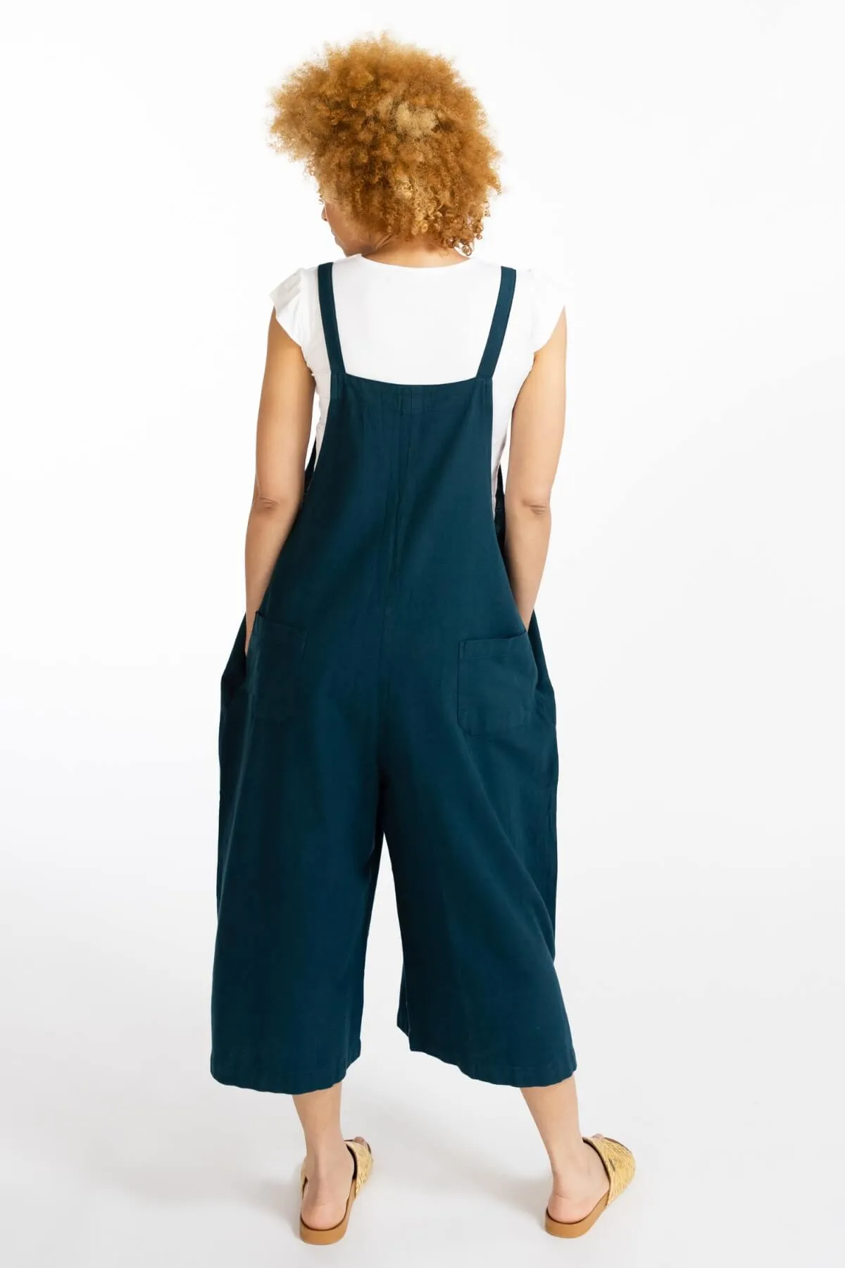 Juanita Overalls - Turquoise