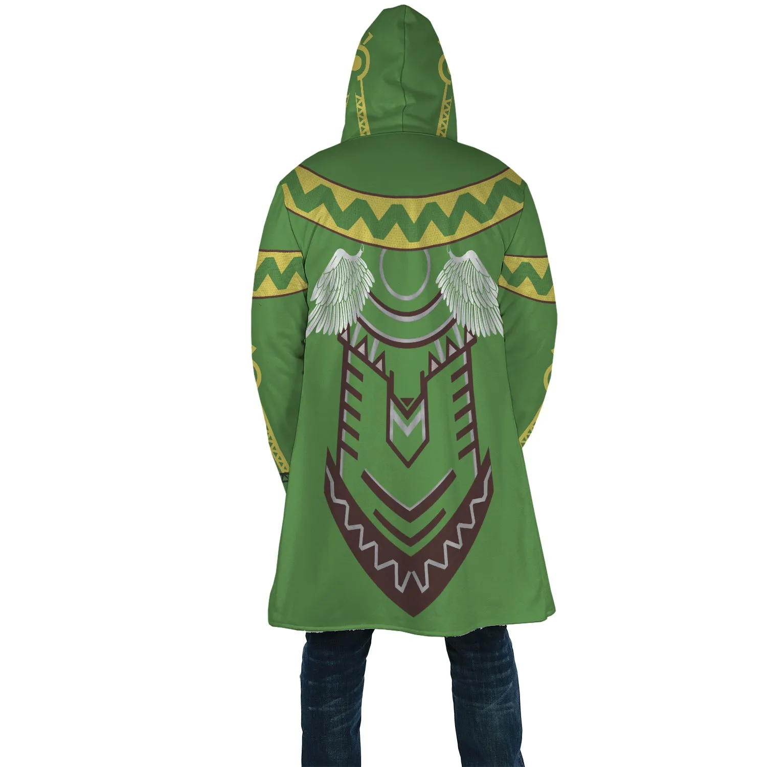 Julia MOTHER NATURE Equil Hooded Coat - GREEN