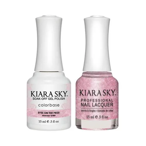 Kiara Sky Classic Gel & Polish Duo - #584 Eye on The Prize