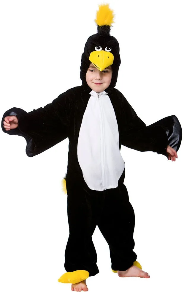 Kids Blackbird Nursery Rhyme Book Animal Fancy Dress Costume