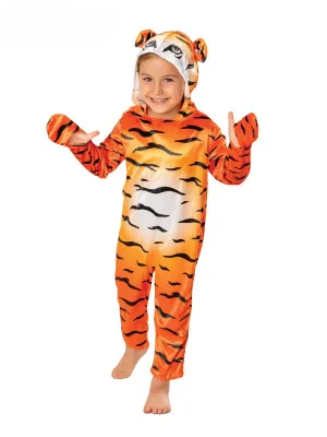 Kids Costume - Tiger Deluxe Hooded Costume