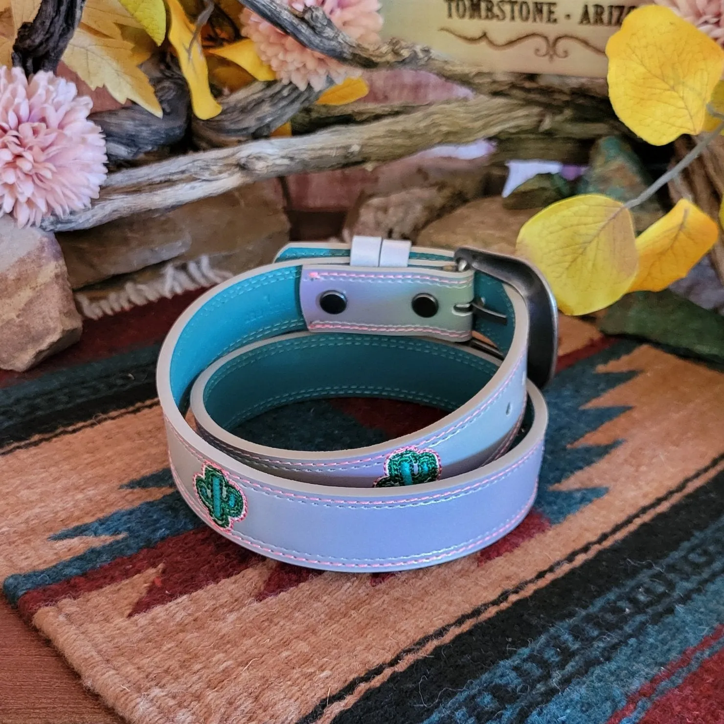 Kids' Iridecsent Saguaro Belt by Catchfly 23201BE2