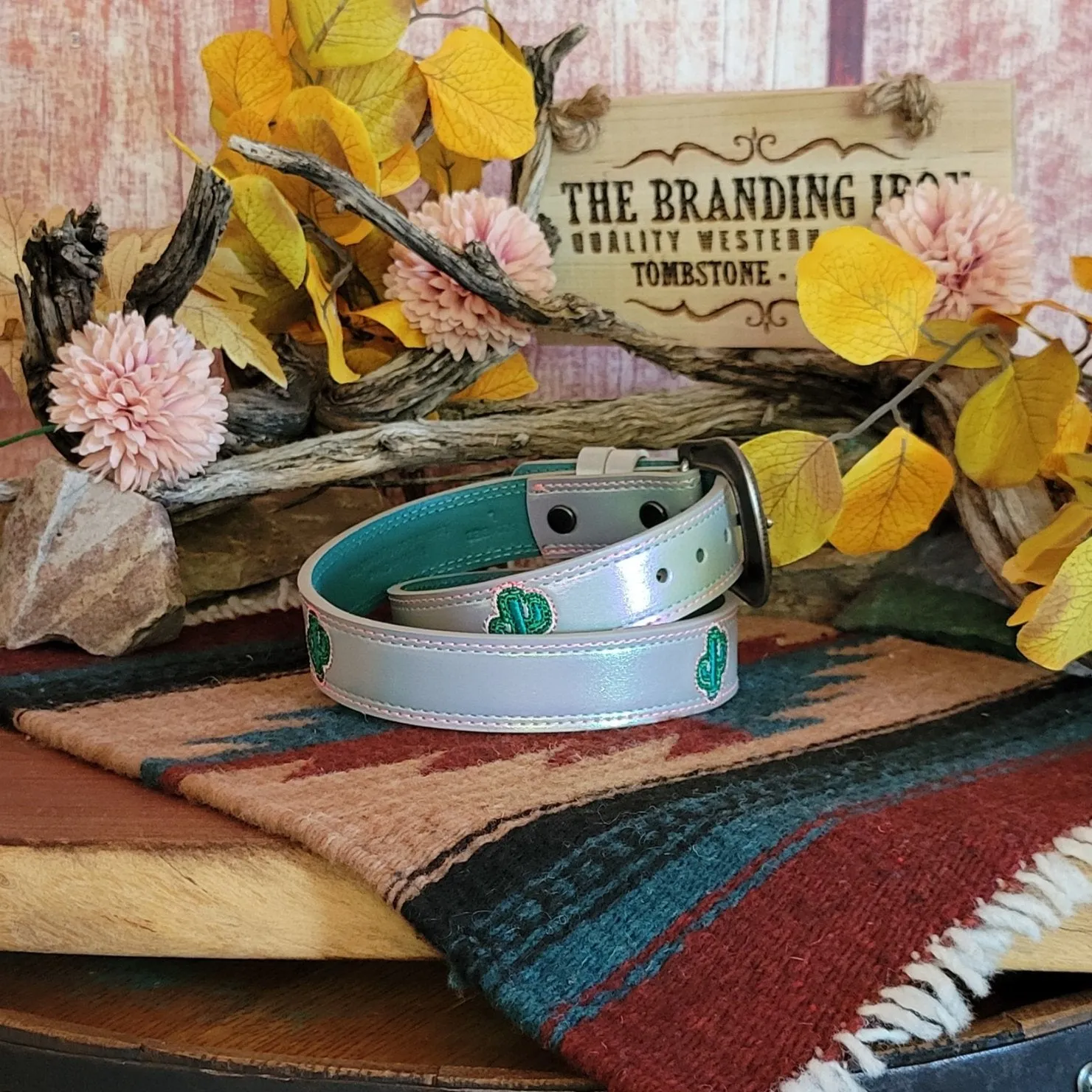 Kids' Iridecsent Saguaro Belt by Catchfly 23201BE2