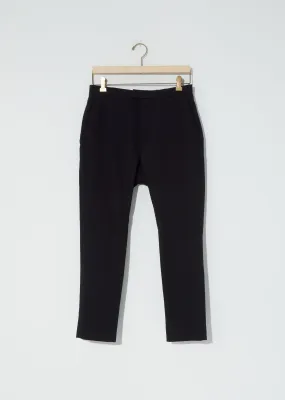 Krissy Edit Trousers — Black Seersucker