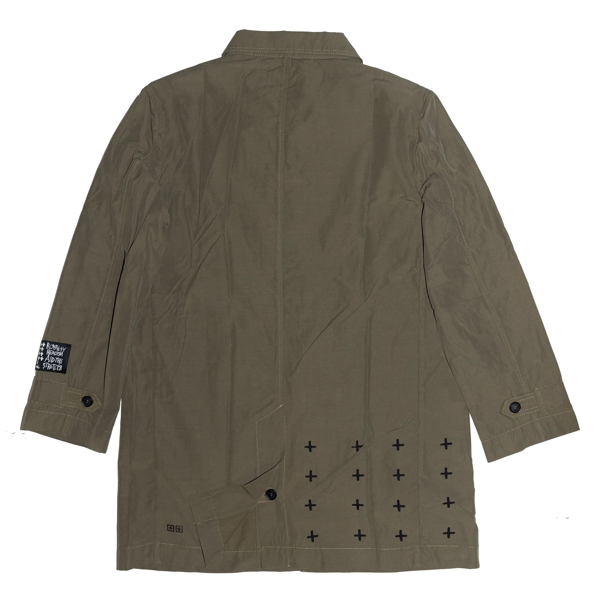 Ksubi Old Dollar Coat Khaki