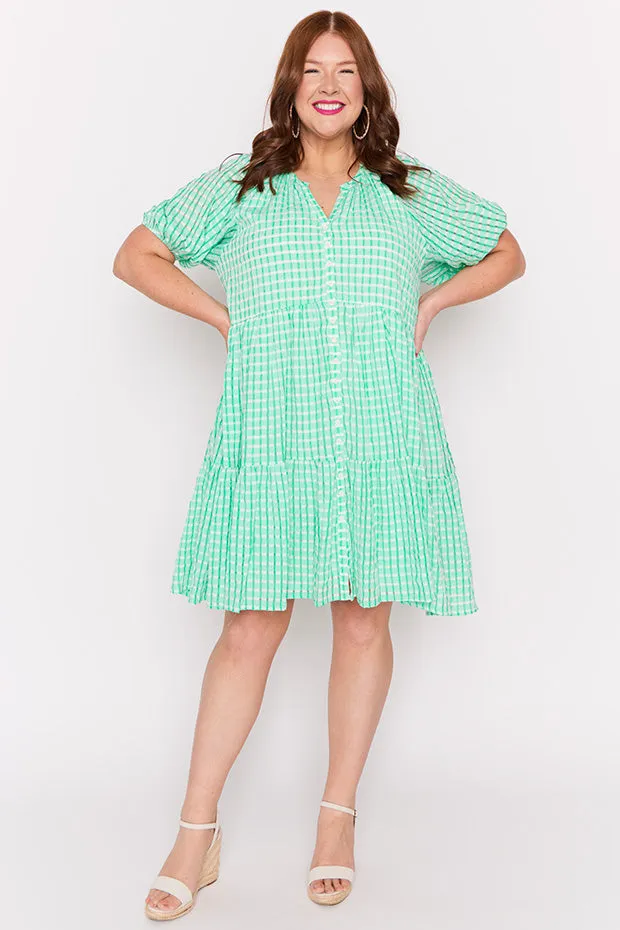 Kya Green Dress