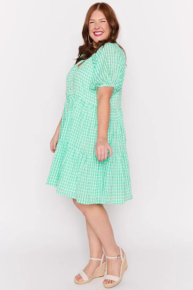 Kya Green Dress