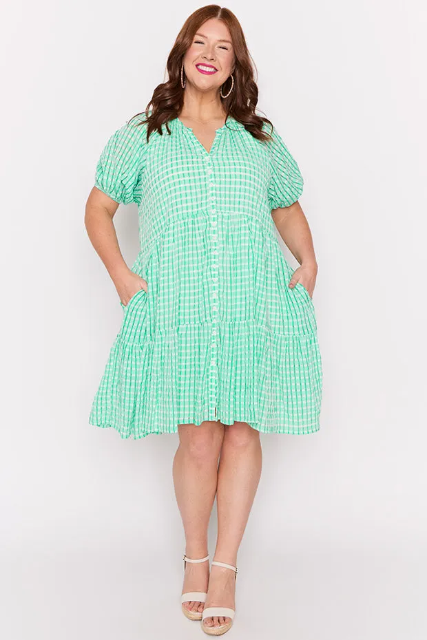 Kya Green Dress