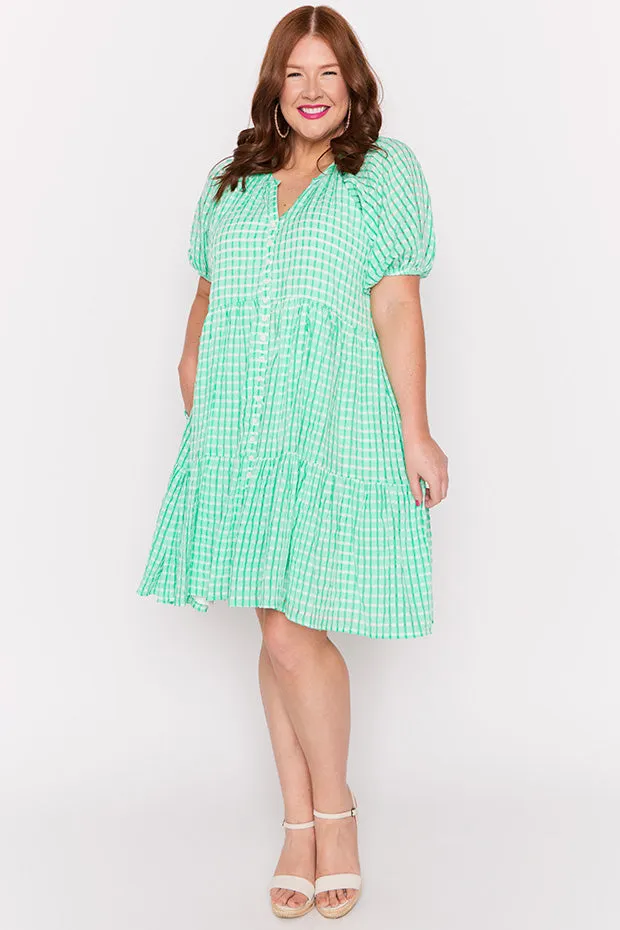 Kya Green Dress