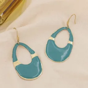 Lilas de Seine Enamel Drop Earrings