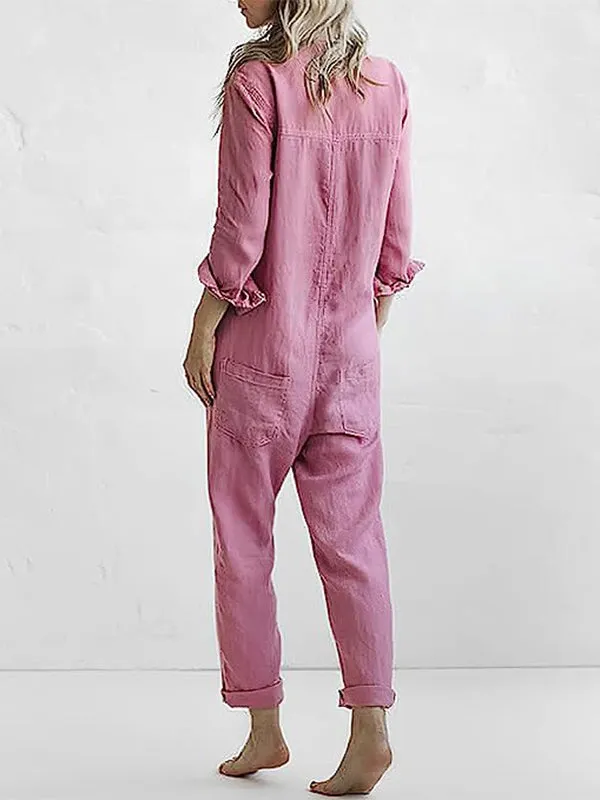 Lina - Long Sleeve Jumpsuit