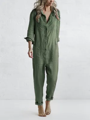 Lina - Long Sleeve Jumpsuit