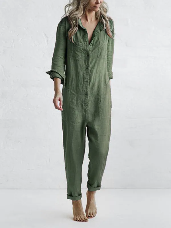 Lina - Long Sleeve Jumpsuit