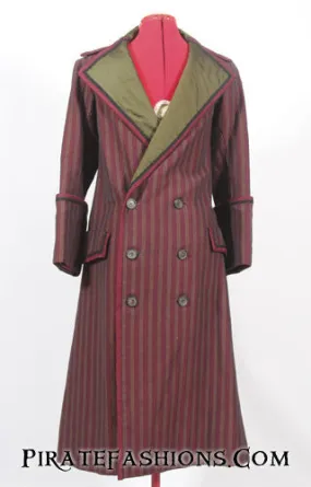 Long Red Frock Coat 4