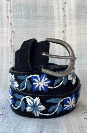 Maison Hotel Violetta Belt in Dark Blue