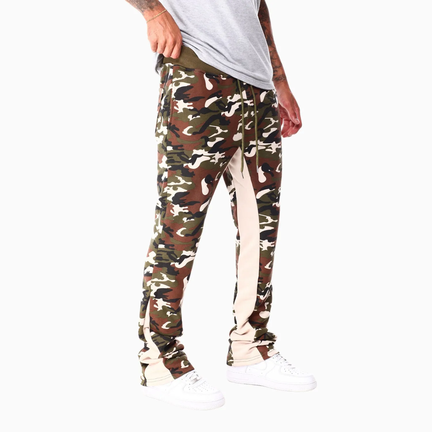 Men's French Terry Stacked Pant