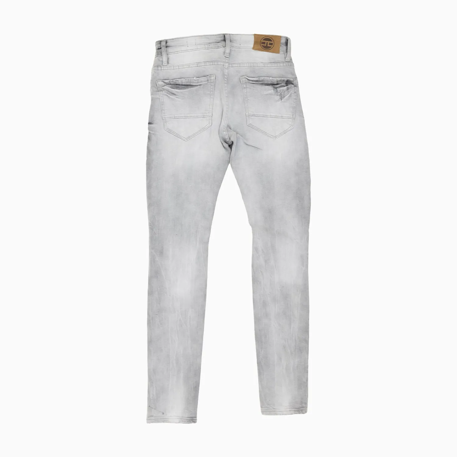 Men's Jeans With Shreds Denim Pant