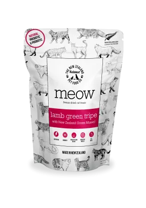 Meow Lamb Green Tripe Treats 1.4oz