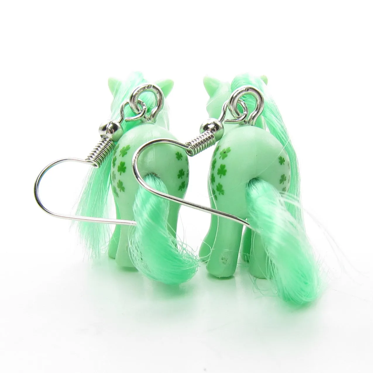 Minty Retro My Little Pony Earrings