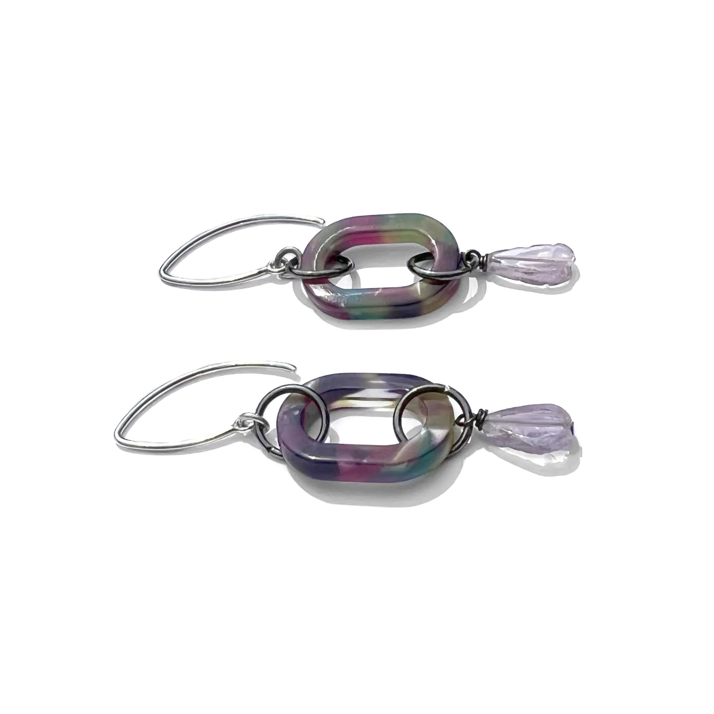 MPR x THE IMAGINARIUM: Lavender Tropical Drop Earrings