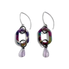 MPR x THE IMAGINARIUM: Lavender Tropical Drop Earrings