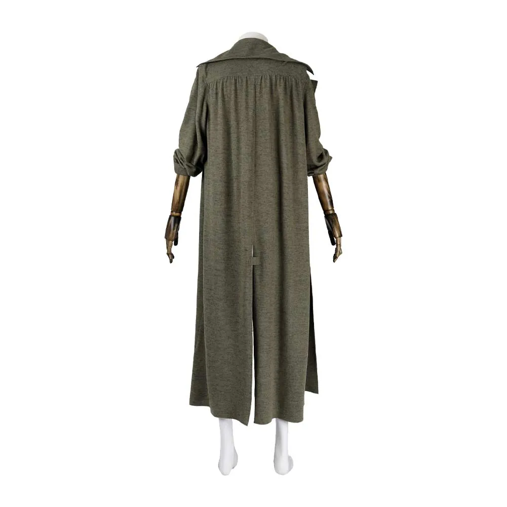 ND-5 Green Coat With Belt Party Carnival Halloween Cosplay Costume