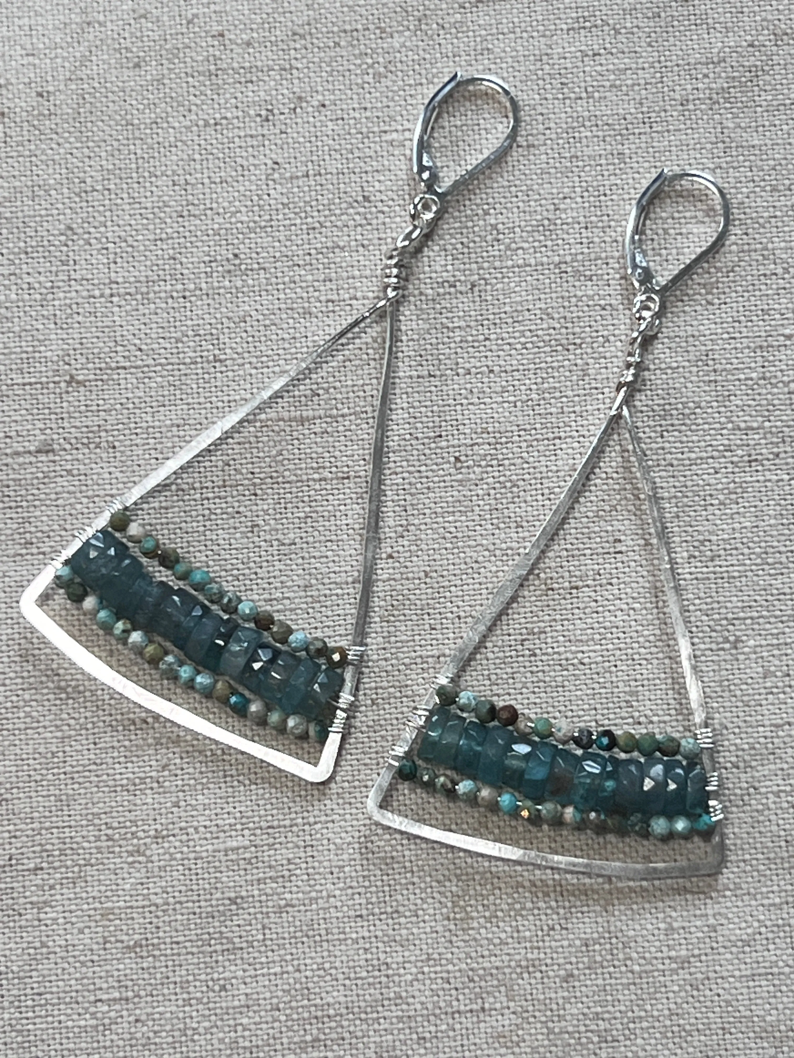 Ocean Deep Earrings