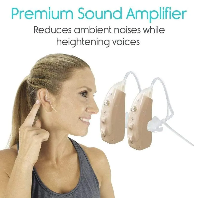 Outer Ear Hearing Amplifiers