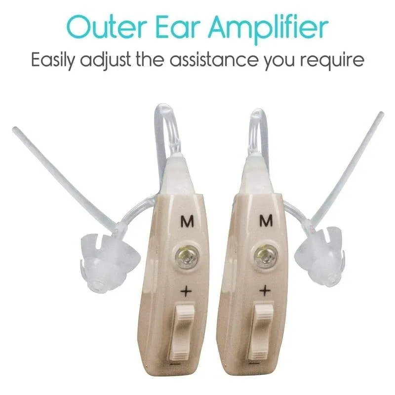 Outer Ear Hearing Amplifiers