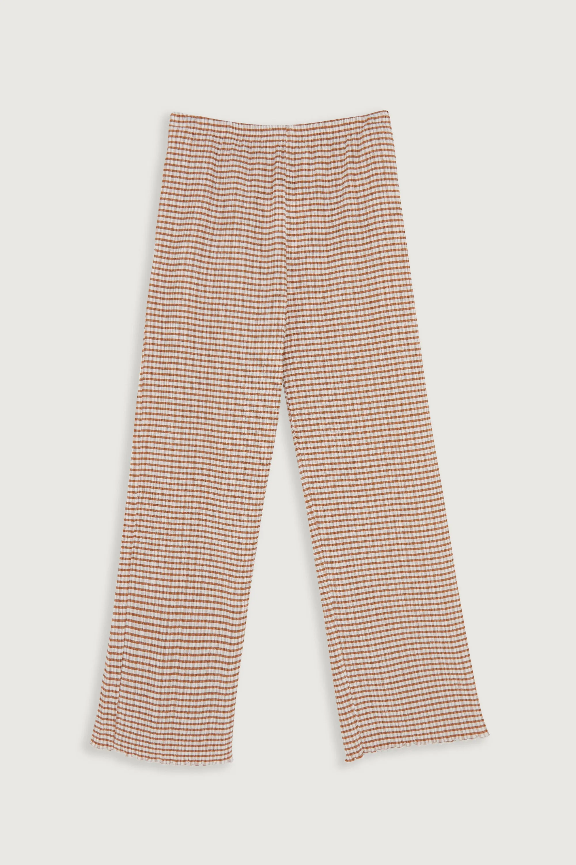 PLAID SEERSUCKER PANT