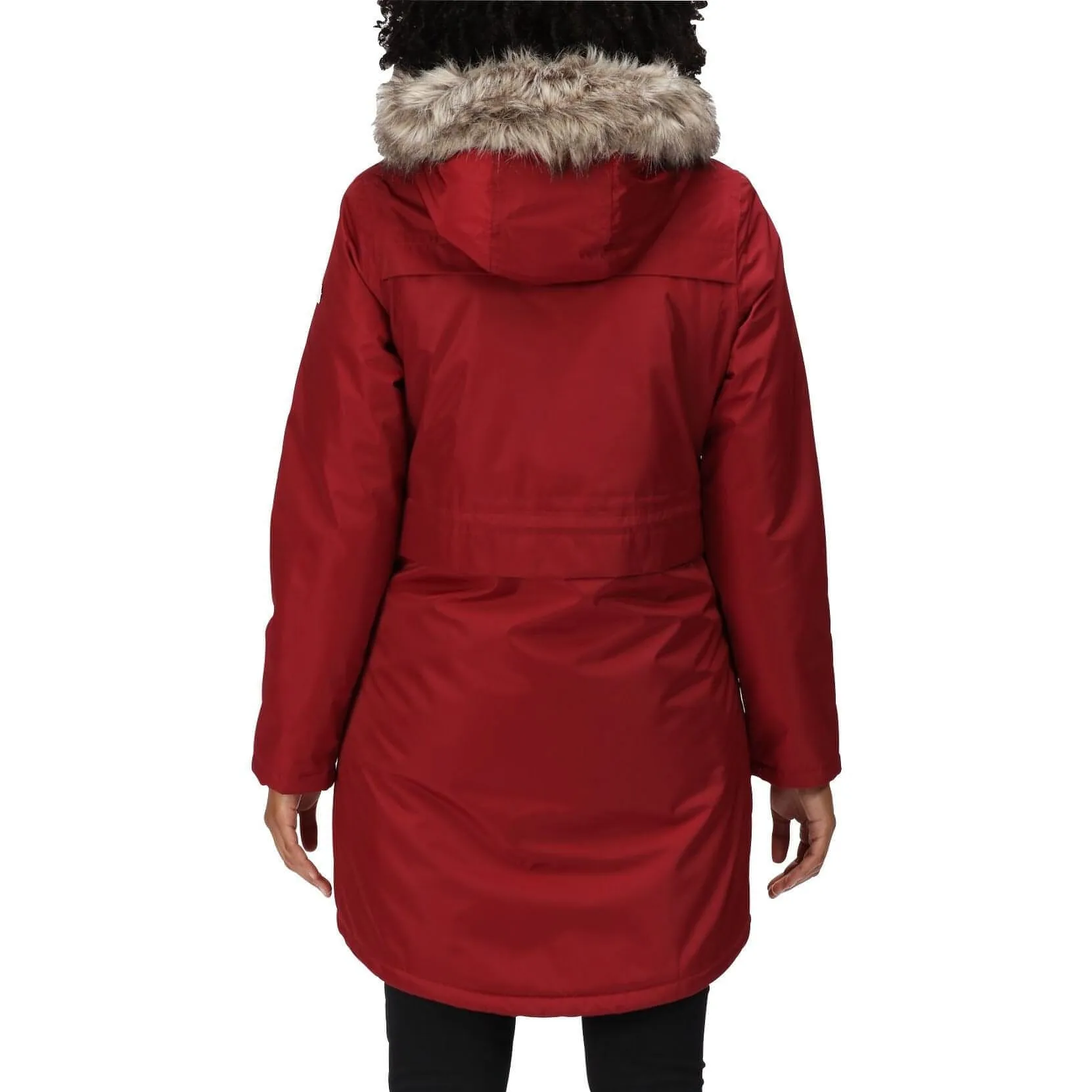 Regatta Lexis Waterproof Insulated Womens Parka Jacket - Red